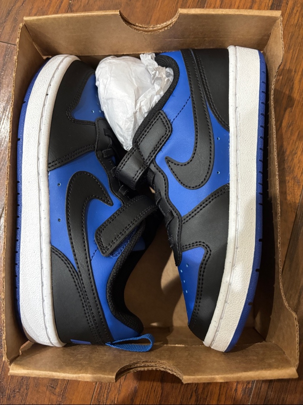 Nike Court Borough Low Kids Velcro